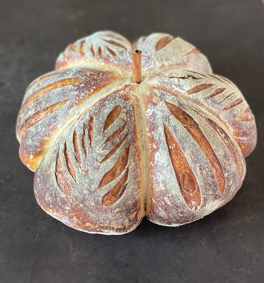 Pumpkin Shaped Sourdough